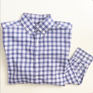 Vineyard Vines Edgewater Plaid Classic Murray Shirt Men’s Size Small